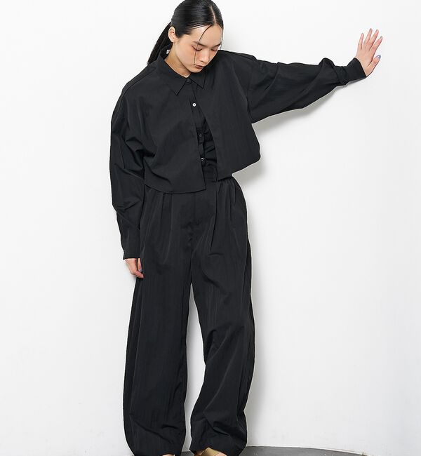 NOMINE「【ユニセックス】ロングヨーク オーバーサイズ シャツ【予約】」|シャツ・ブラウス|