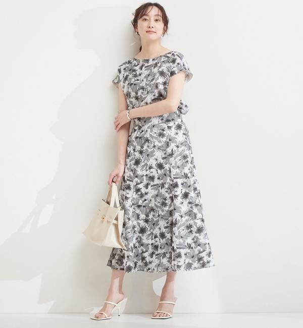 TIARA「カルゼフラワープリントマーメイドスカート」|スカート|