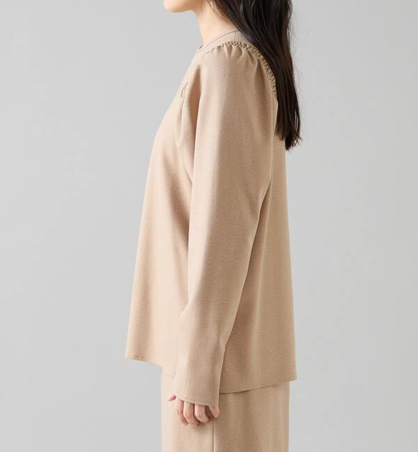 TIARA「シャーリングパフブラウス」|シャツ・ブラウス|