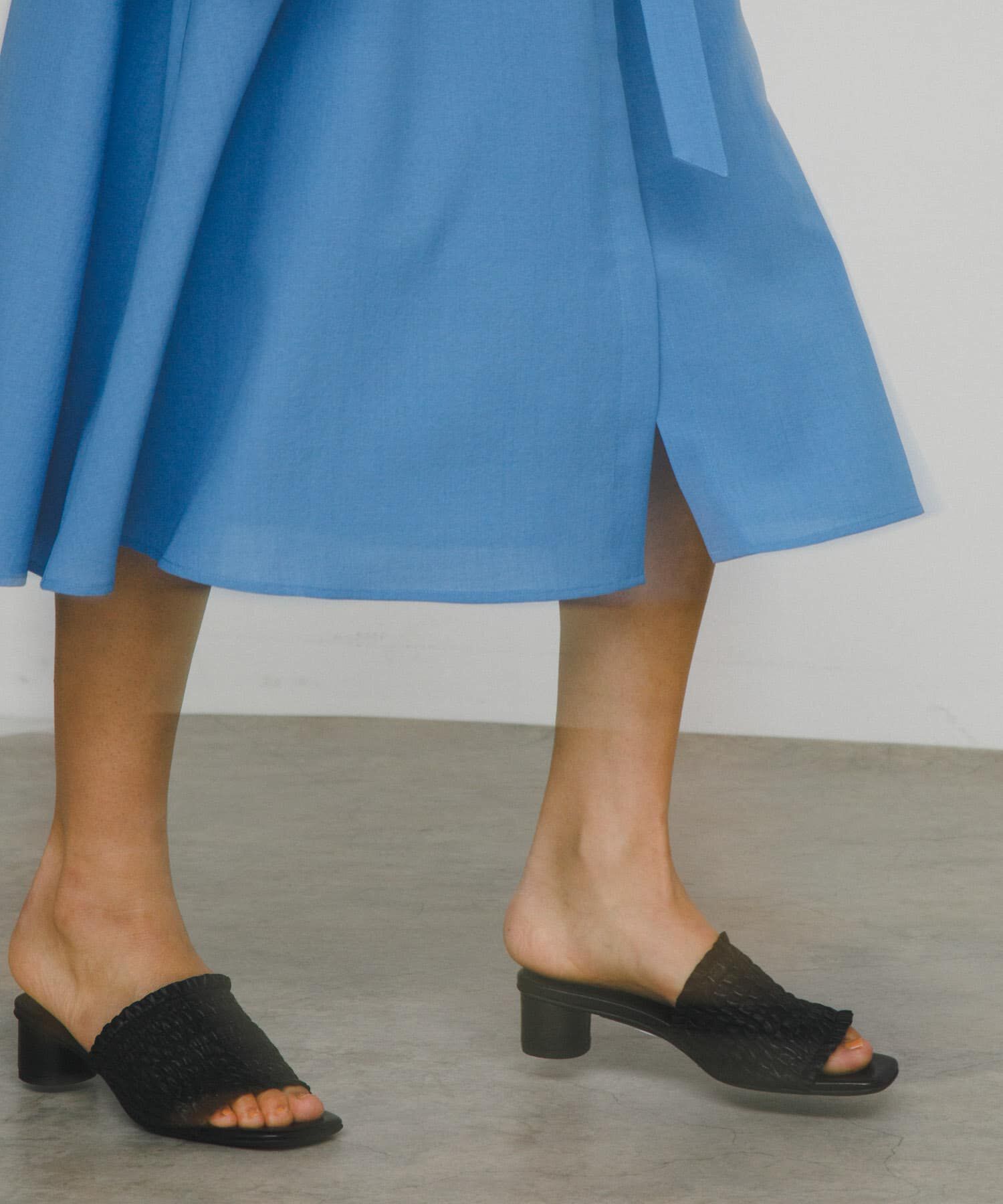 URBAN RESEARCH ROSSO「Mollini　ギャザーサンダル」|サンダル|