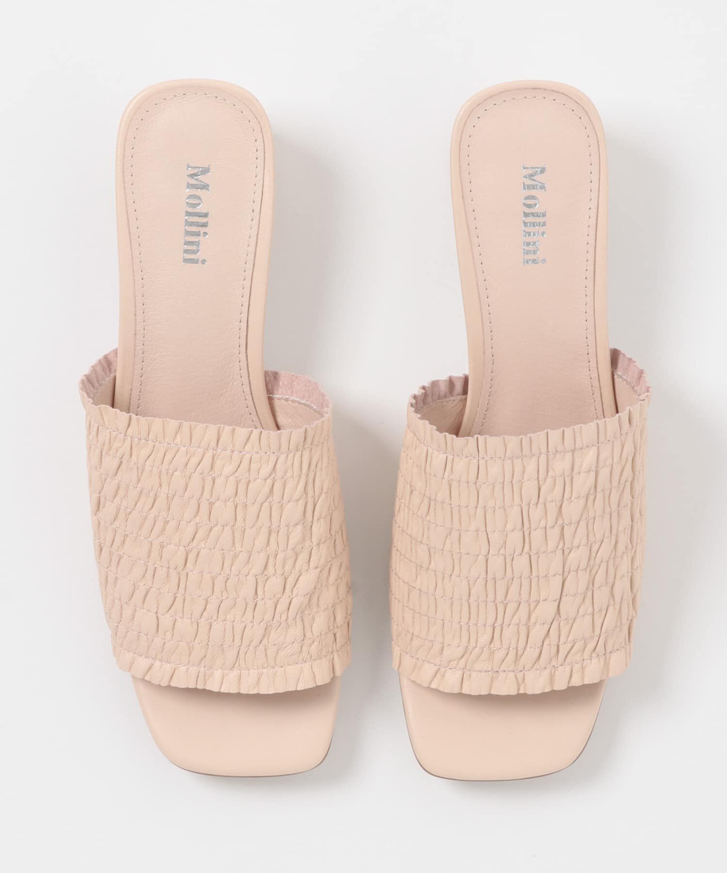 URBAN RESEARCH ROSSO「Mollini　ギャザーサンダル」|サンダル|