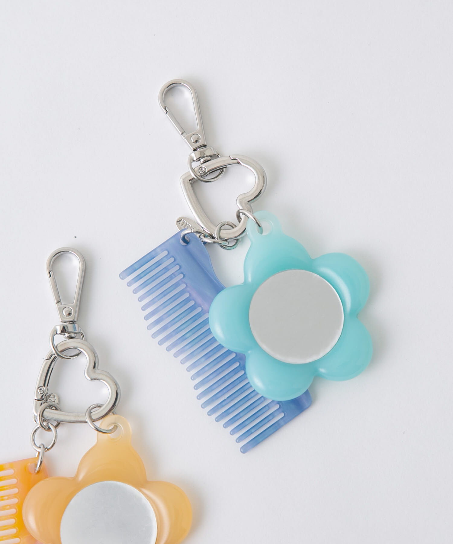 SMELLY「ミラーコームセットキーチェーン」|チャーム・キーホルダー|