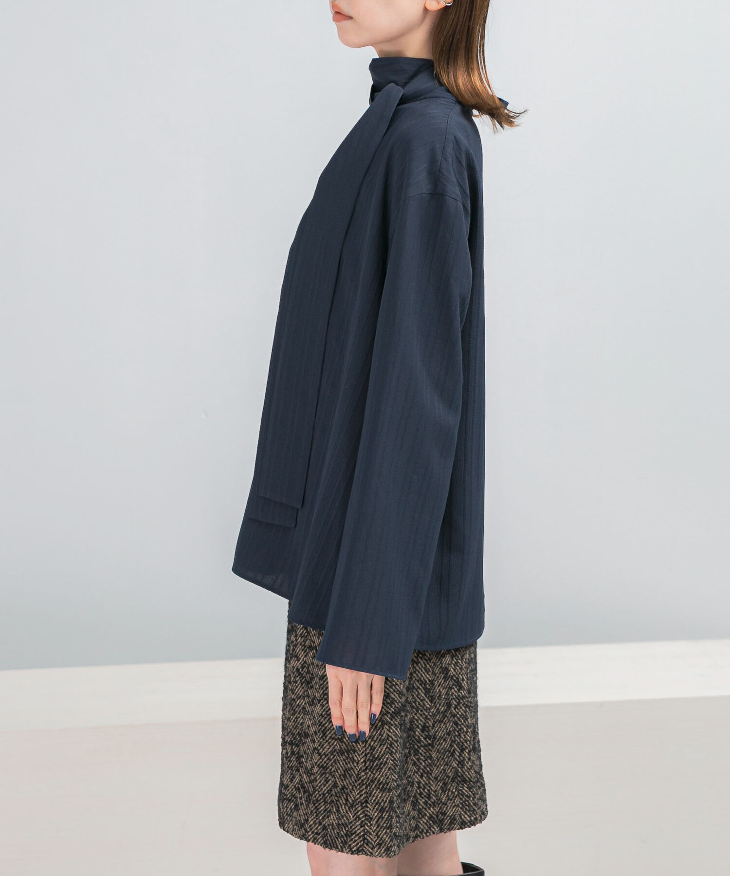 URBAN RESEARCH ROSSO「ボウタイブラウス」|シャツ・ブラウス|