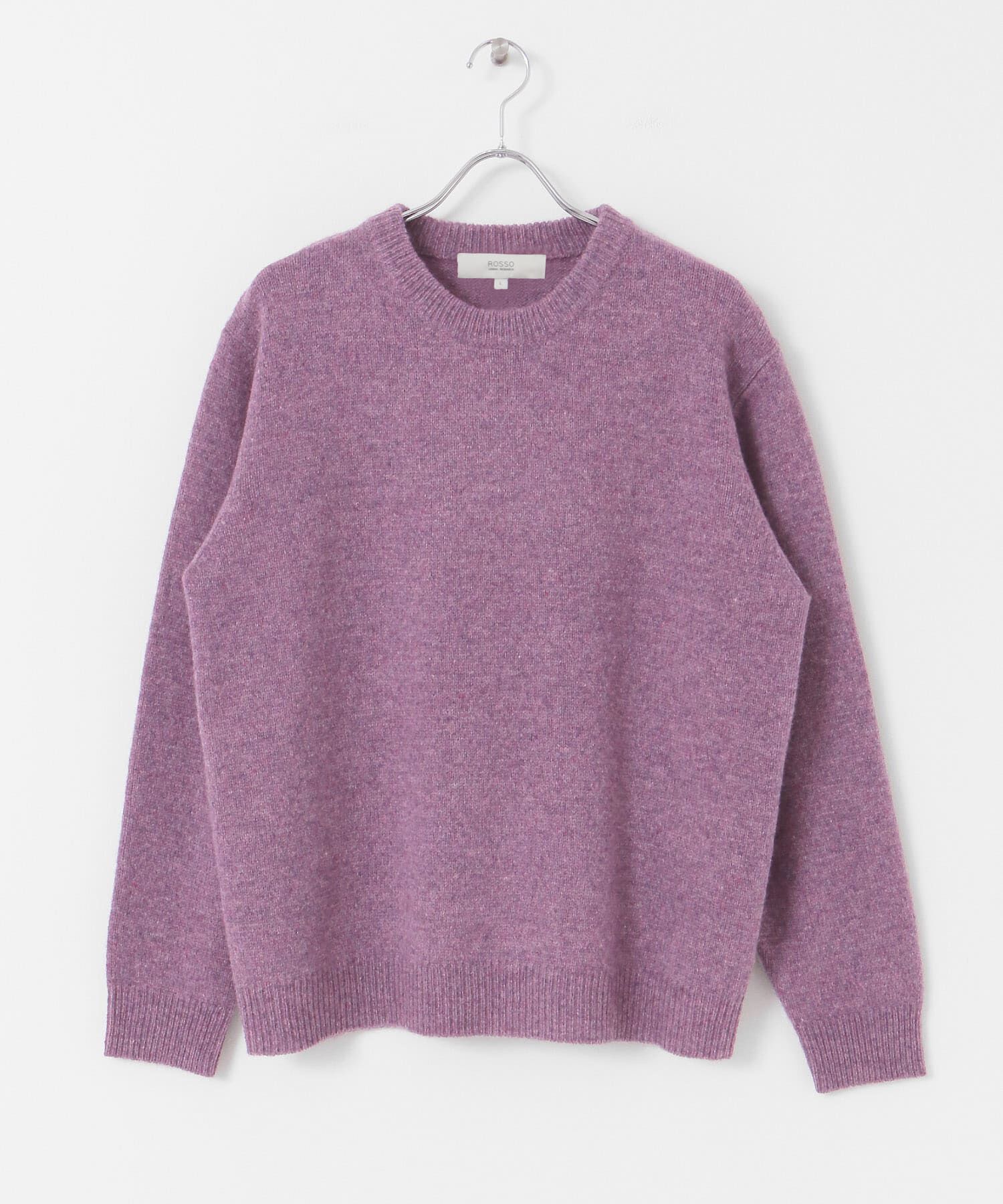 URBAN RESEARCH ROSSO「『XLサイズあり』シェットランドウールクルーネックニット」|ニット・セーター|