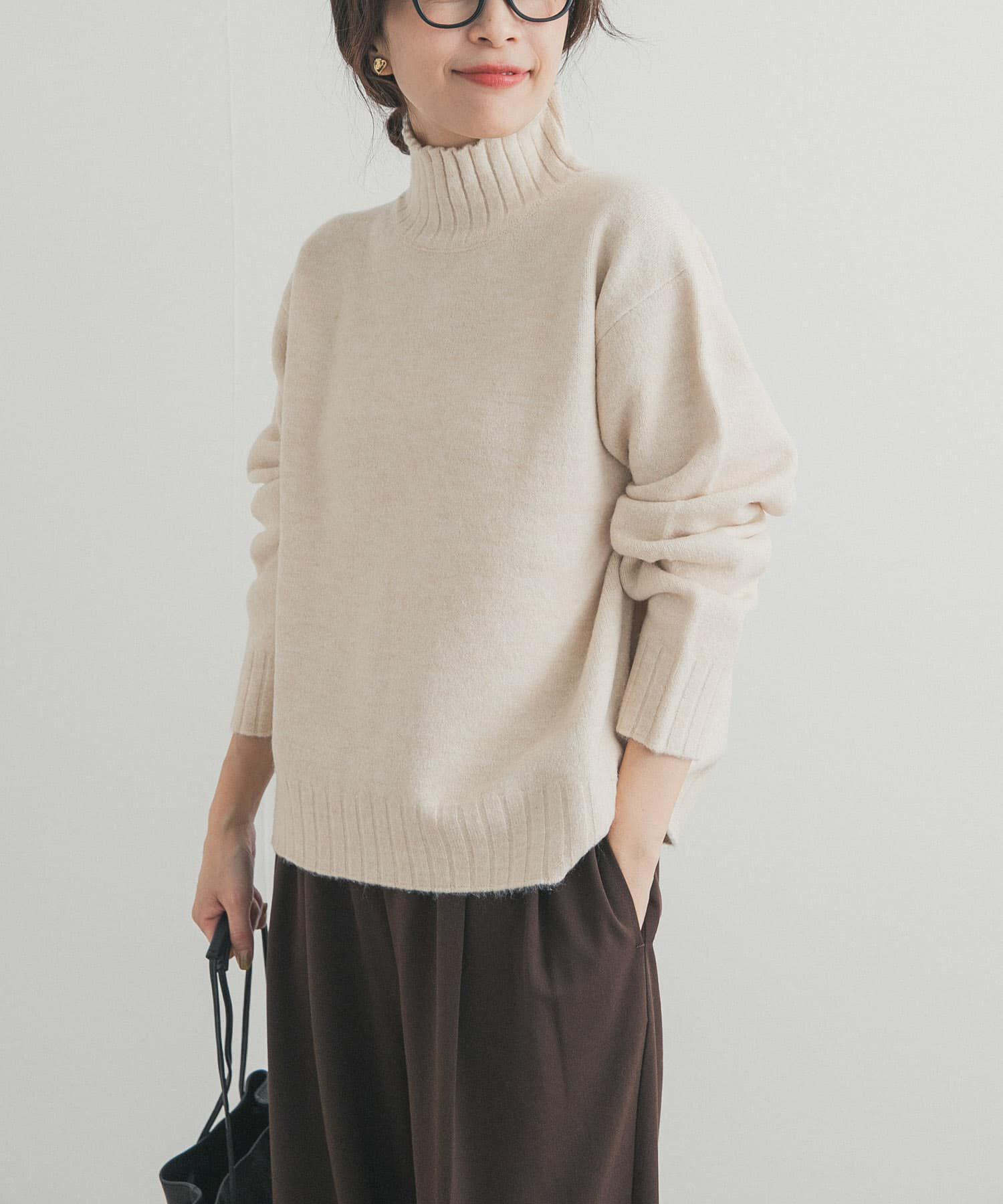 URBAN RESEARCH DOORS「タートルネックニットプルオーバー」|ニット・セーター|