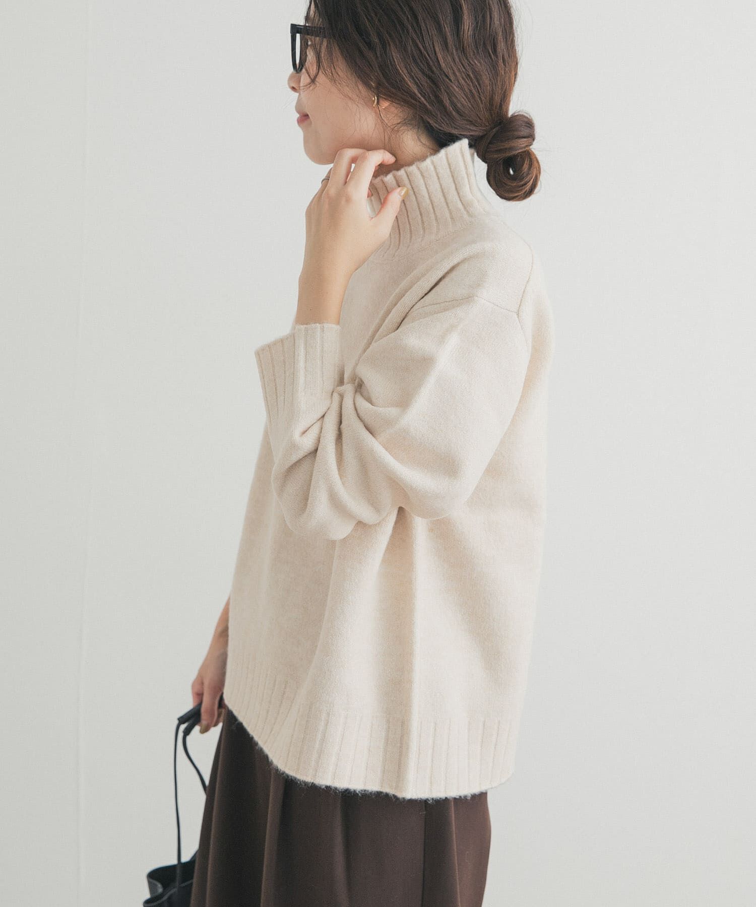 URBAN RESEARCH DOORS「タートルネックニットプルオーバー」|ニット・セーター|