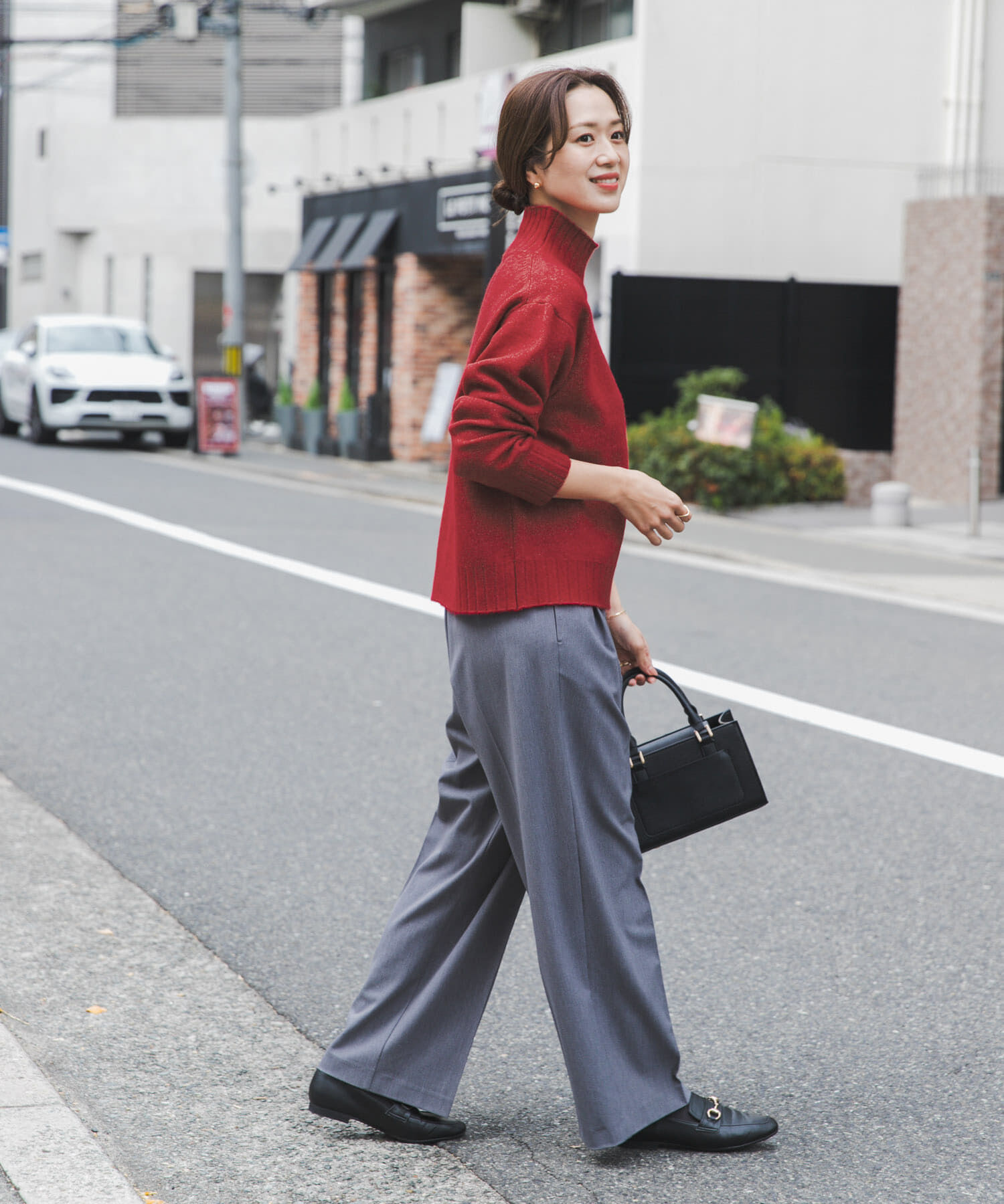 URBAN RESEARCH DOORS「タートルネックニットプルオーバー」|ニット・セーター|