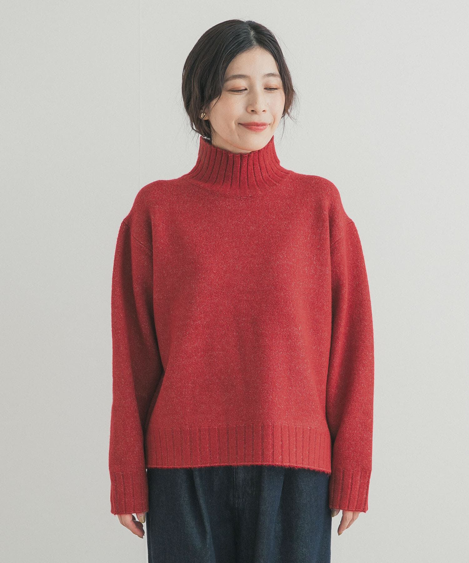 URBAN RESEARCH DOORS「タートルネックニットプルオーバー」|ニット・セーター|