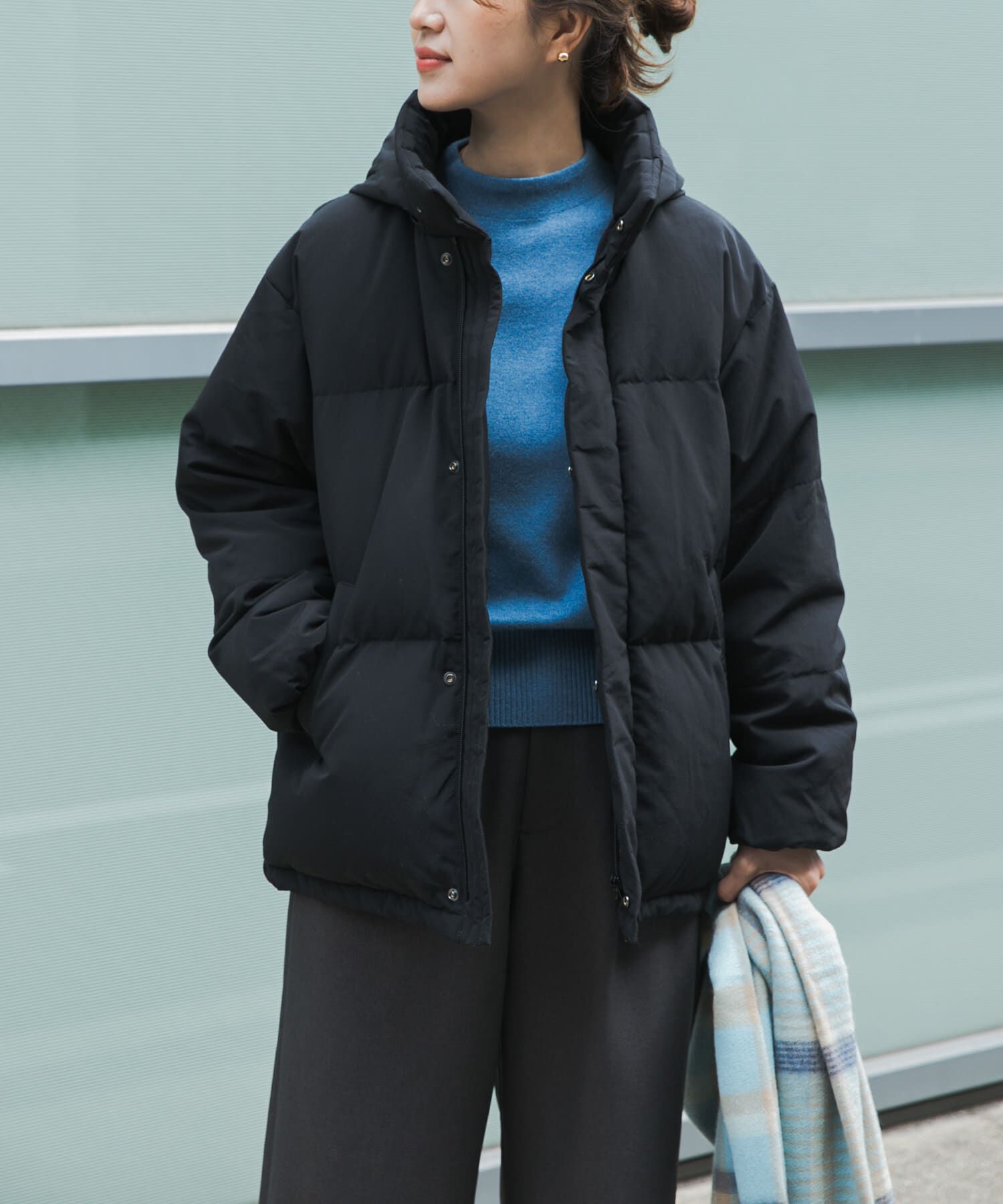 URBAN RESEARCH DOORS「ミドルダウンジャケット」|ダウン|