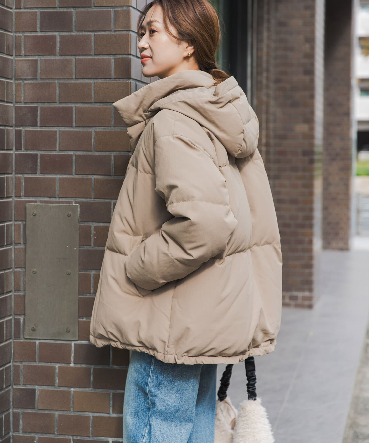 URBAN RESEARCH DOORS「ミドルダウンジャケット」|ダウン|