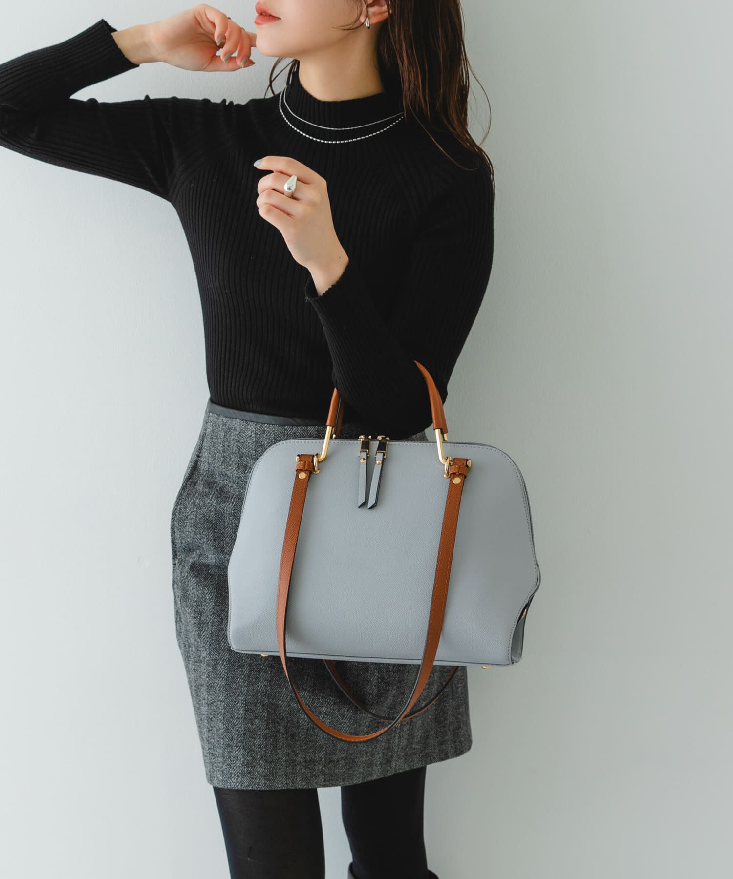 RODE SKO「『インフルエンサーayaさんコラボ』プチ2WAYハンドバッグ」|ハンドバッグ|