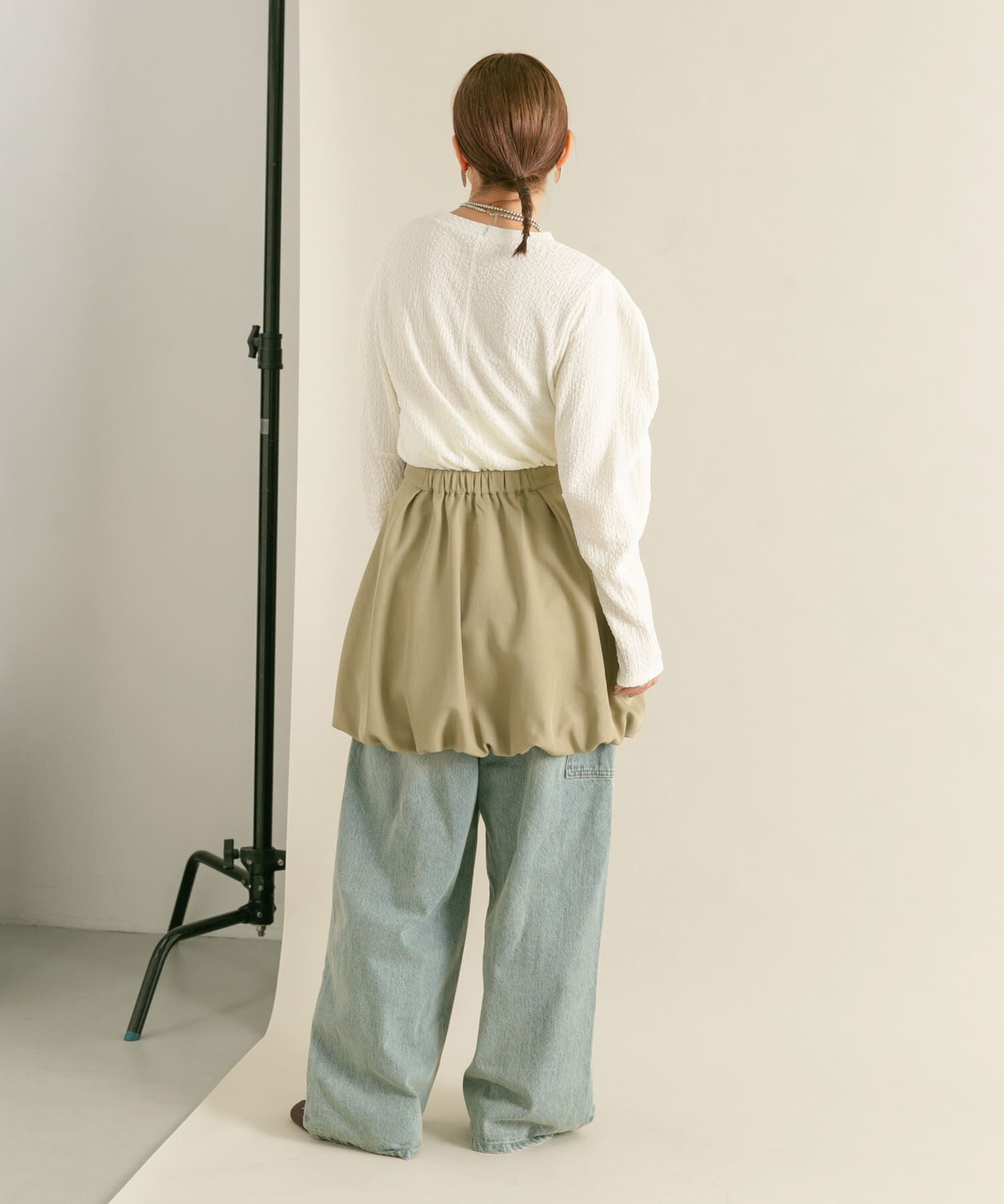  「バルーンミニスカート」|スカート|