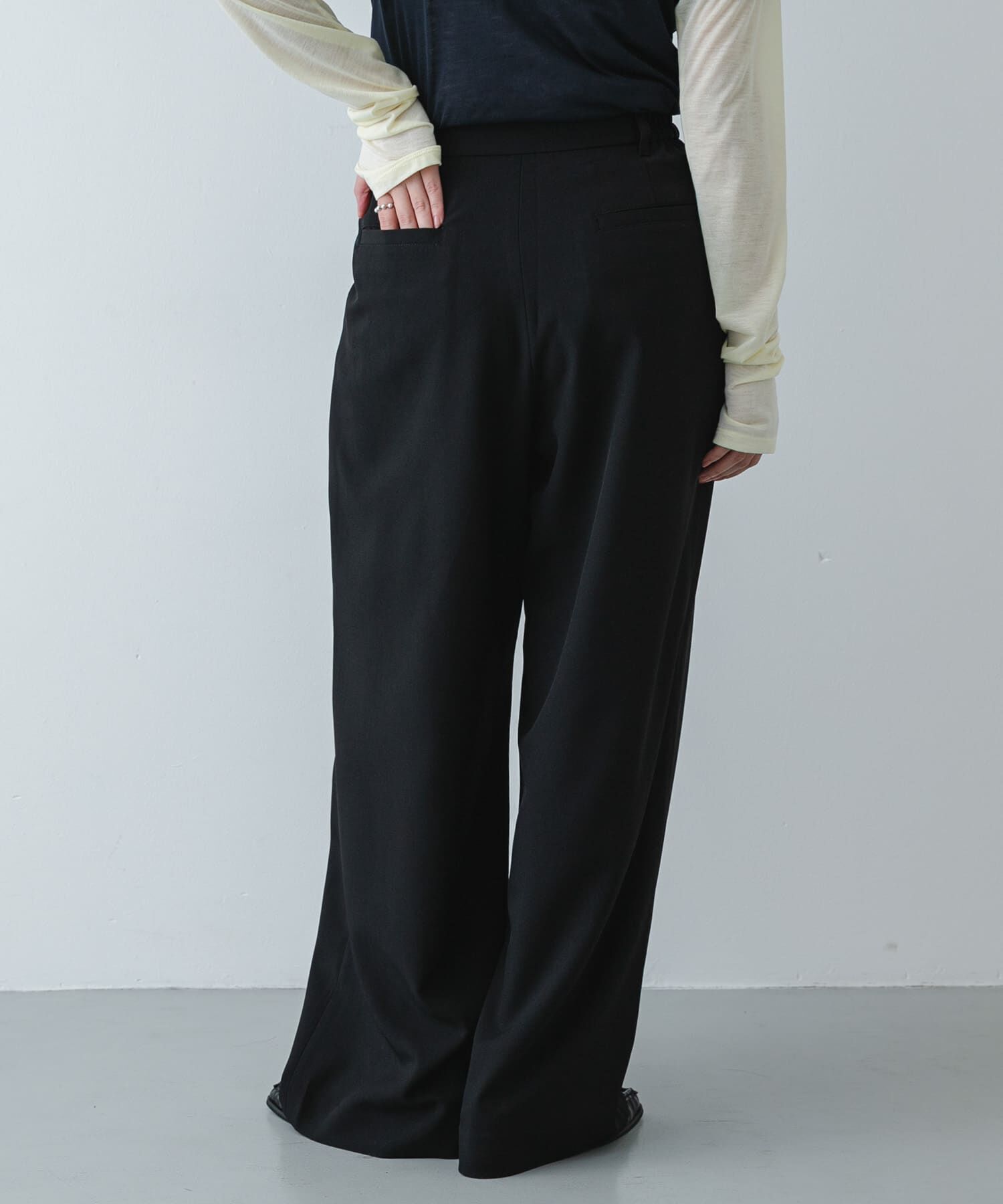 SENSE OF PLACE by URBAN RESEARCH「『イージーケア/速乾/UVカット/接触冷感』ツータックルーズスラックス」|その他|