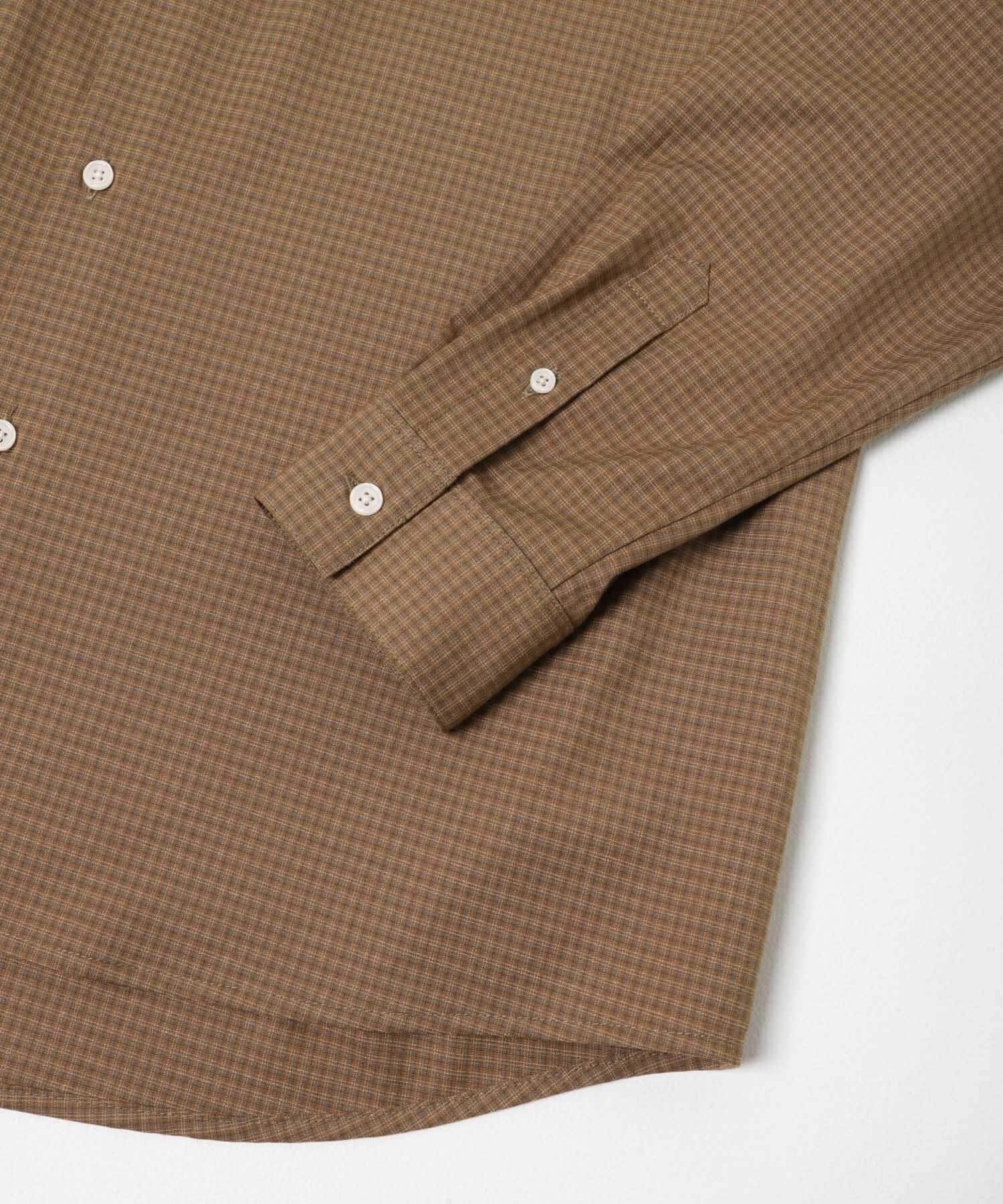 SENSE OF PLACE by URBAN RESEARCH「マイクロチェックレギュラーカラーシャツ」|シャツ・ブラウス|