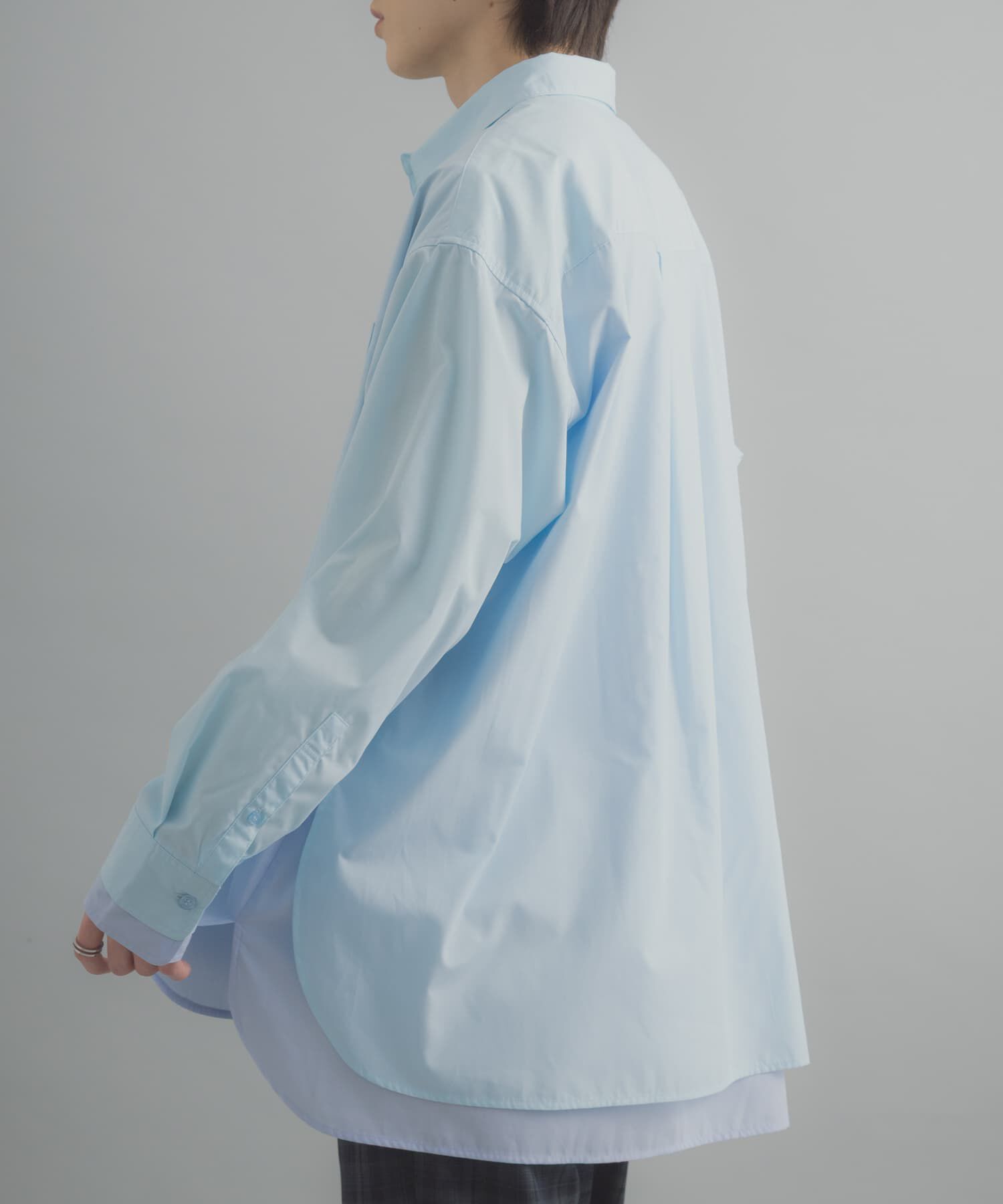 SENSE OF PLACE by URBAN RESEARCH「レイヤードレギュラーカラーシャツ」|シャツ・ブラウス|