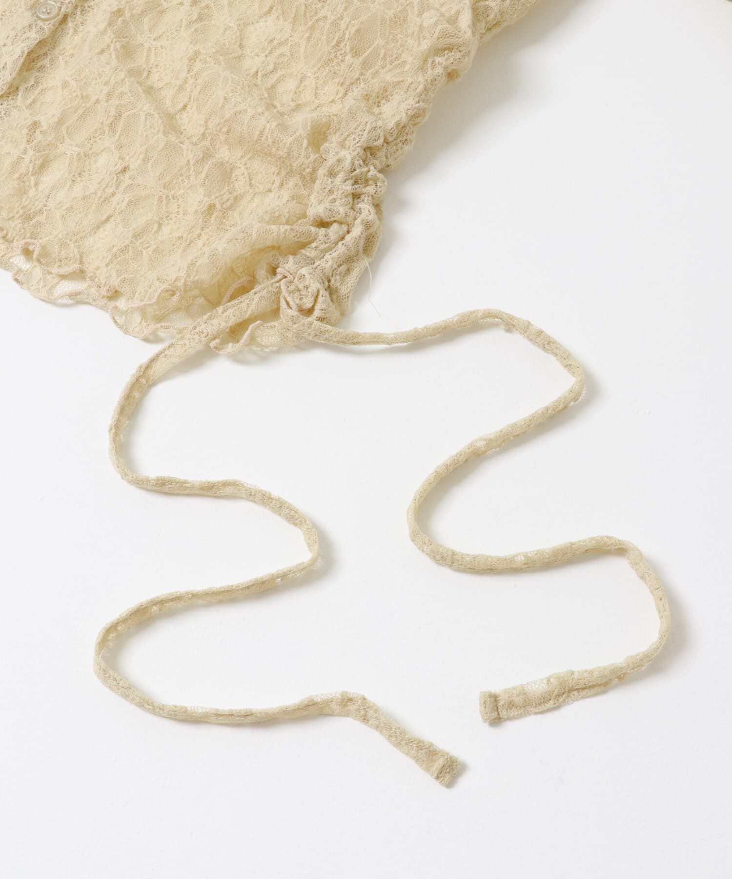 SENSE OF PLACE by URBAN RESEARCH「『洗濯可』フーディレースカットトップ」|その他|