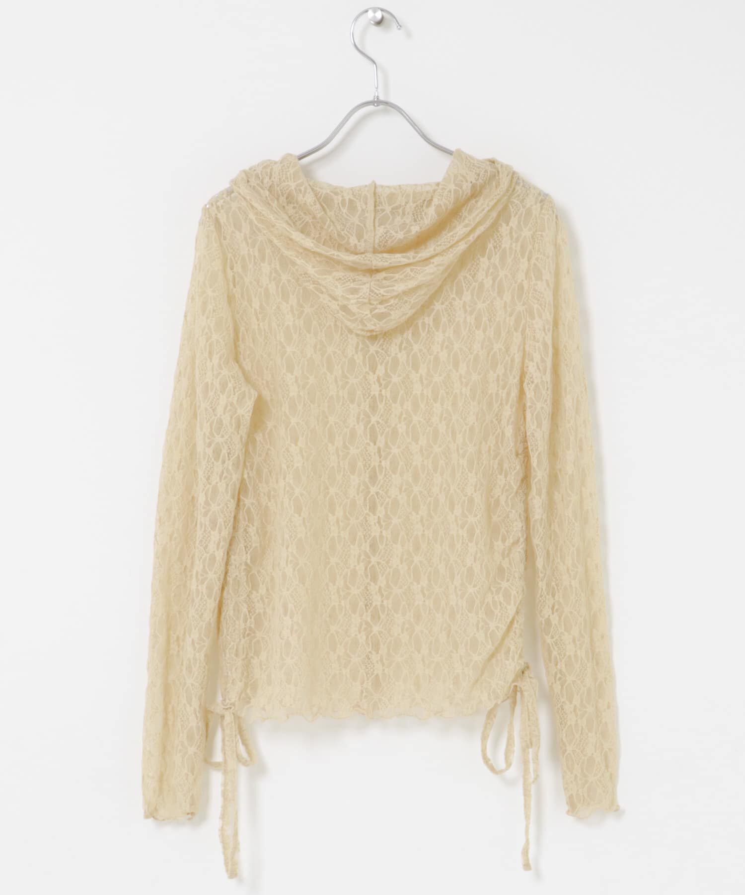 SENSE OF PLACE by URBAN RESEARCH「『洗濯可』フーディレースカットトップ」|その他|