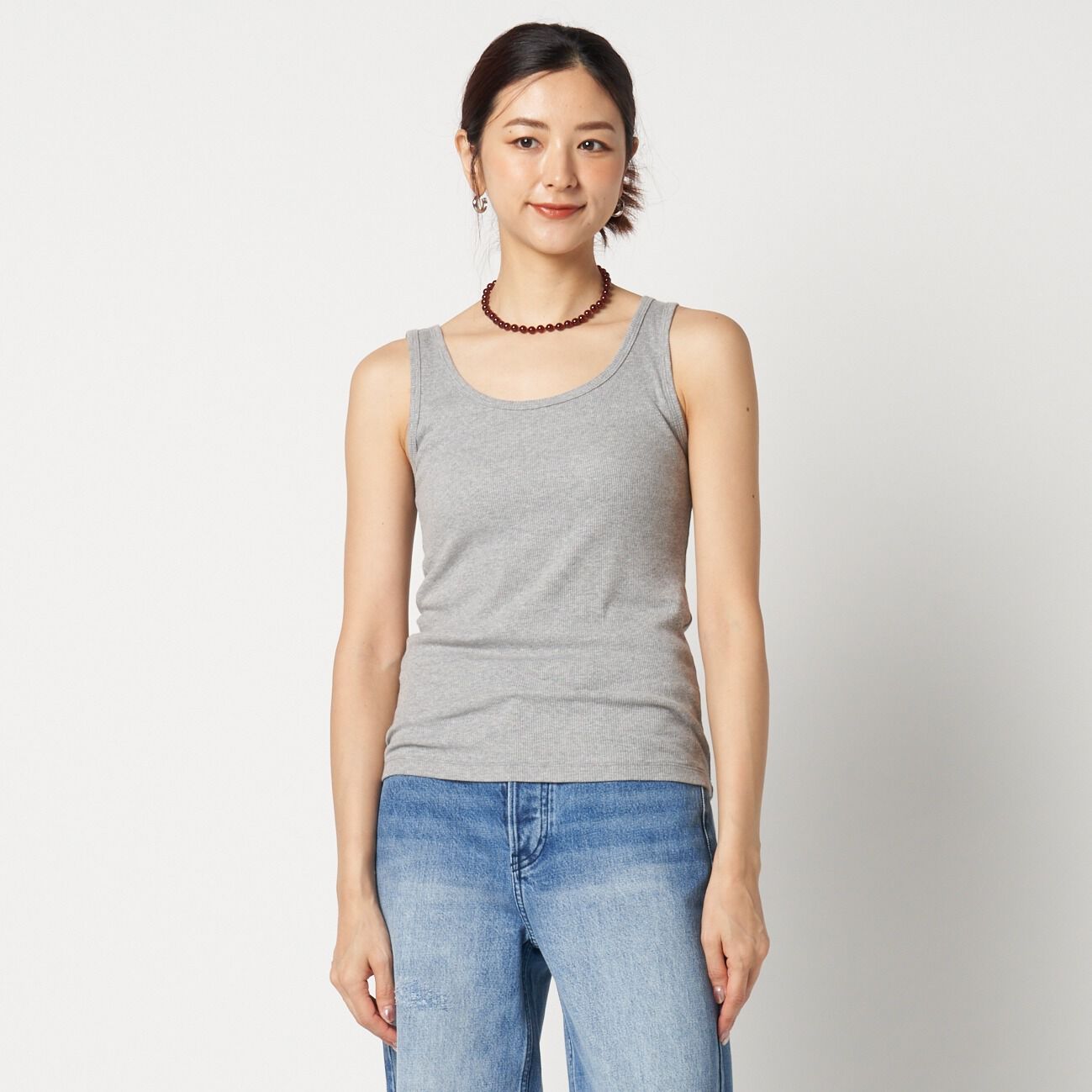 HELIOPOLE「HELIOPOLE RIB TANK TOP」|Tシャツ・カットソー|