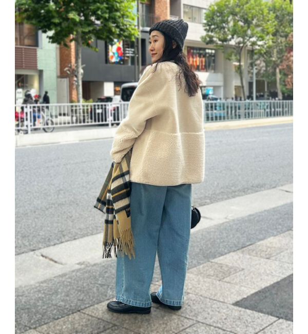  「リバーシブルフェイクムートンコート」|その他|