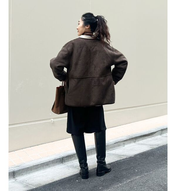  「リバーシブルフェイクムートンコート」|その他|