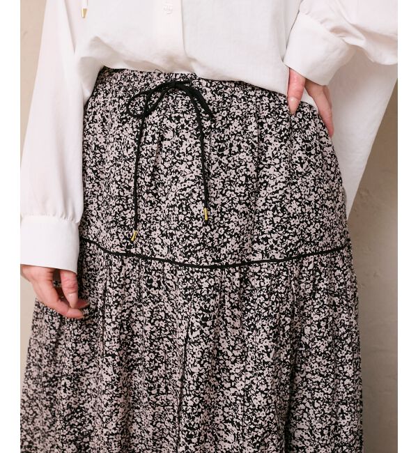  「Fanaka別注フラワー柄スカート」|スカート|
