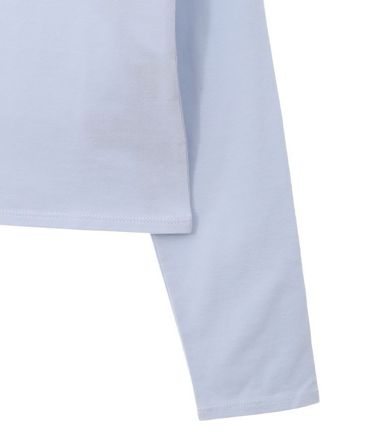 earth music&ecology「シンデレラ/ビジューロゴプルオーバー」|Tシャツ・カットソー|