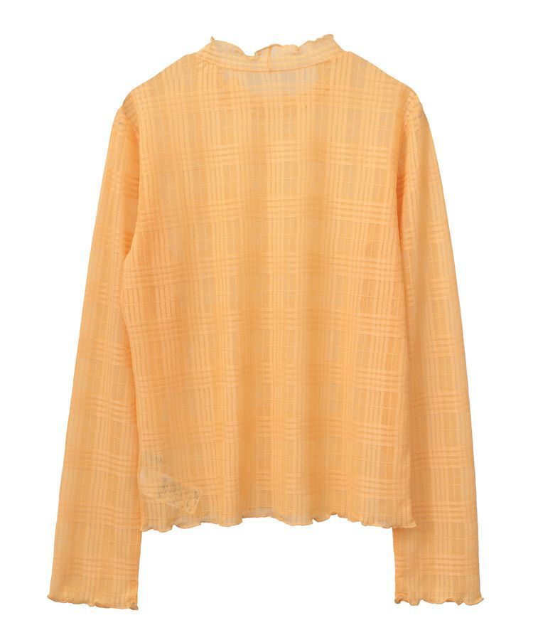 earth music&ecology「シアーチェックプルオーバー」|Tシャツ・カットソー|