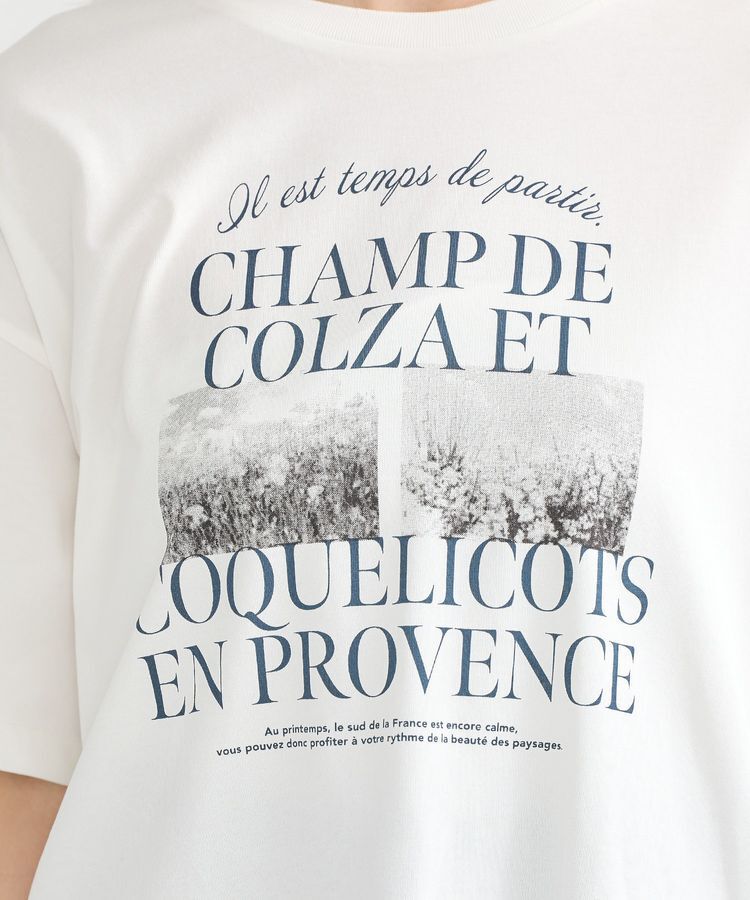 earth music&ecology「PhotoスリットT」|Tシャツ・カットソー|