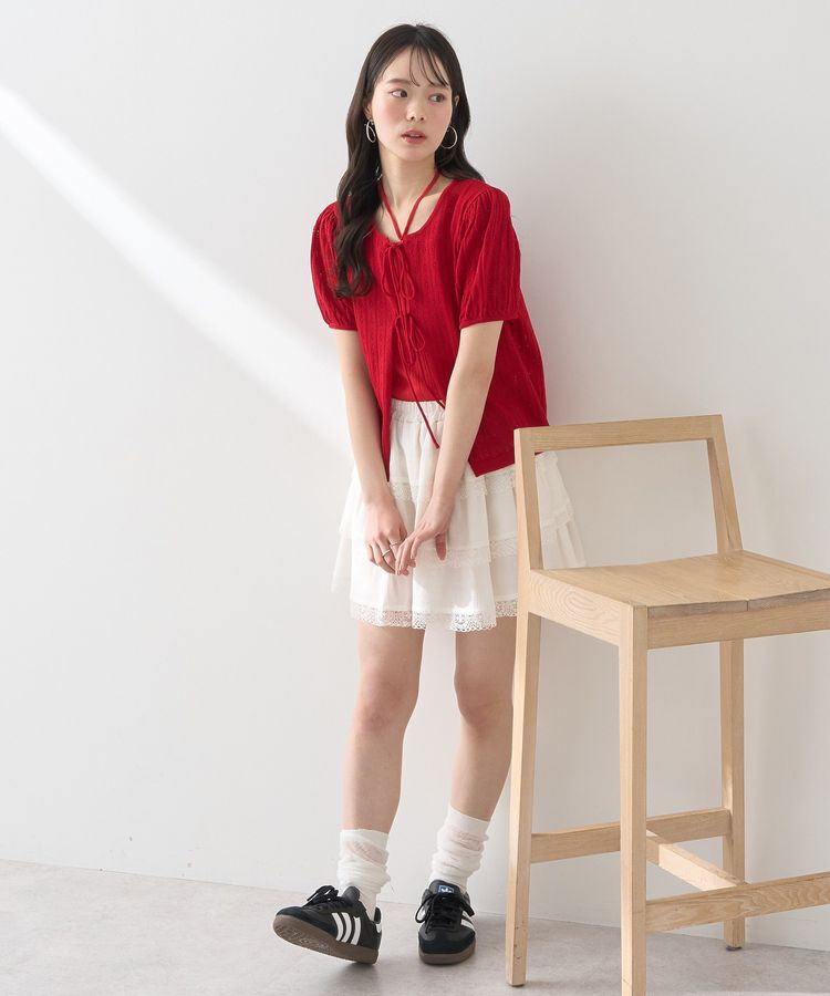 earth music&ecology「コード付きキャミソール」|キャミソール|