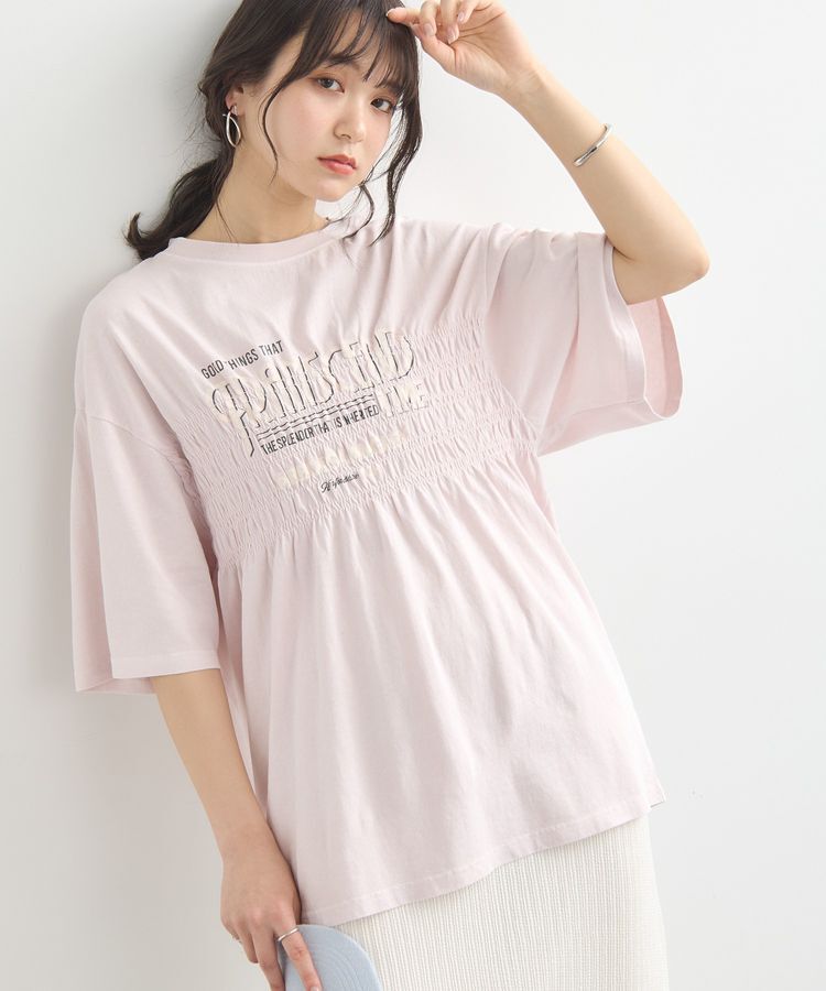 earth music&ecology「ピグメントシャーリングプルオーバー」|Tシャツ・カットソー|