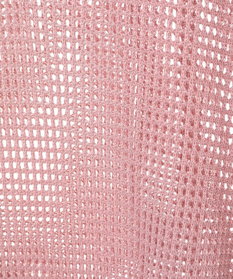 earth music&ecology「メッシュポロニットプルオーバー」|ニット・セーター|