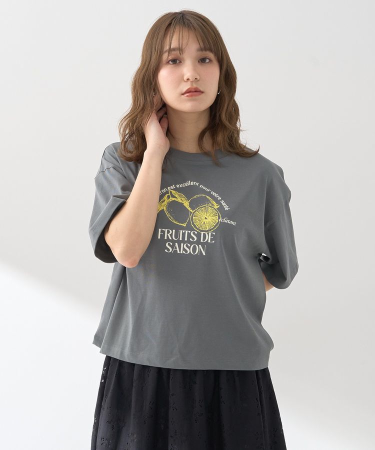 earth music&ecology「FRUITS DE SAISONショートT」|Tシャツ・カットソー|