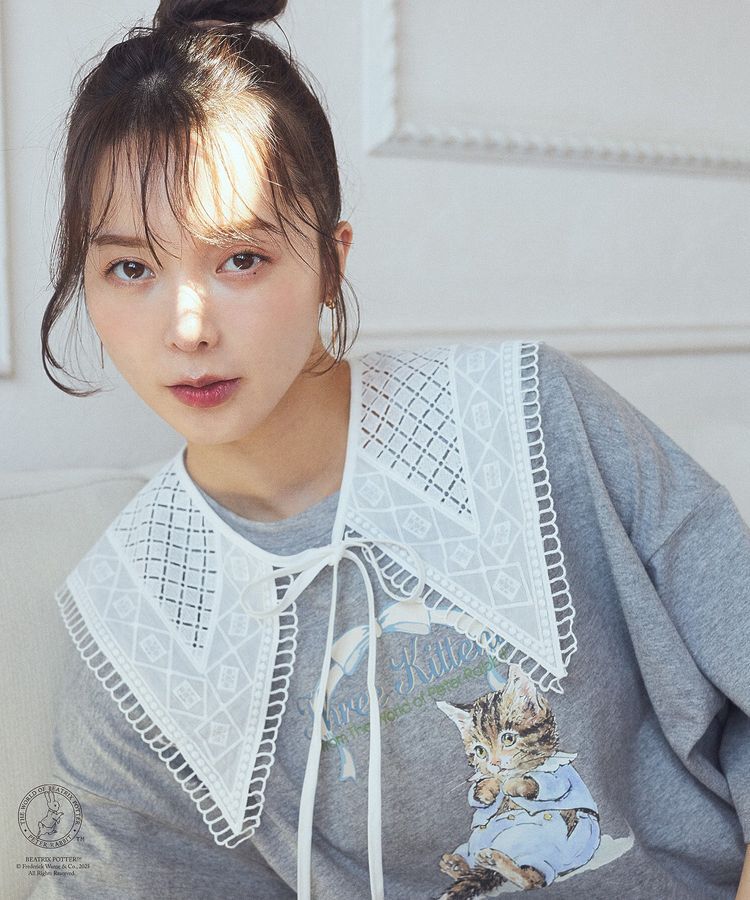 earth music&ecology「PeterRabbit(TM)/earth こねこのトムＴ」|Tシャツ・カットソー|