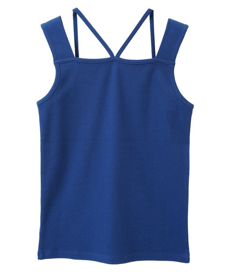 earth music&ecology「レイヤードカットタンクトップ」|キャミソール|