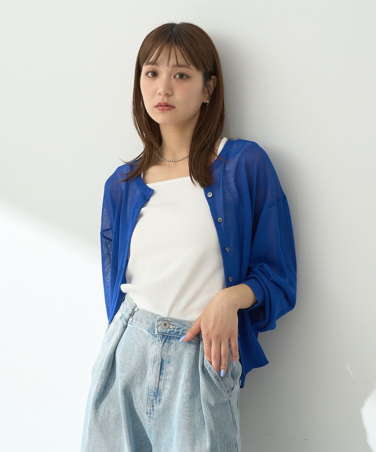 earth music&ecology「レイヤードカットタンクトップ」|キャミソール|