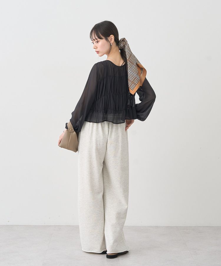 earth music&ecology「SET2点シアーシャーリングブラウス＋インナー」|シャツ・ブラウス|