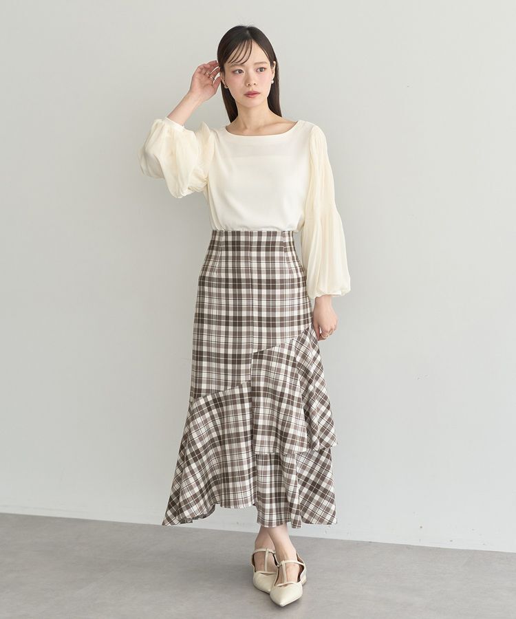 earth music&ecology「マジョリカプリーツプルオーバー」|Tシャツ・カットソー|