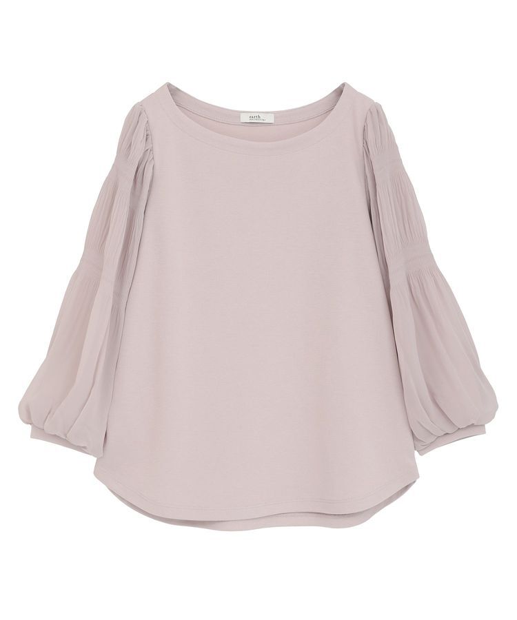 earth music&ecology「マジョリカプリーツプルオーバー」|Tシャツ・カットソー|