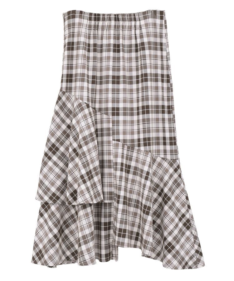 earth music&ecology「ティアードイレヘムスカート」|フレア|