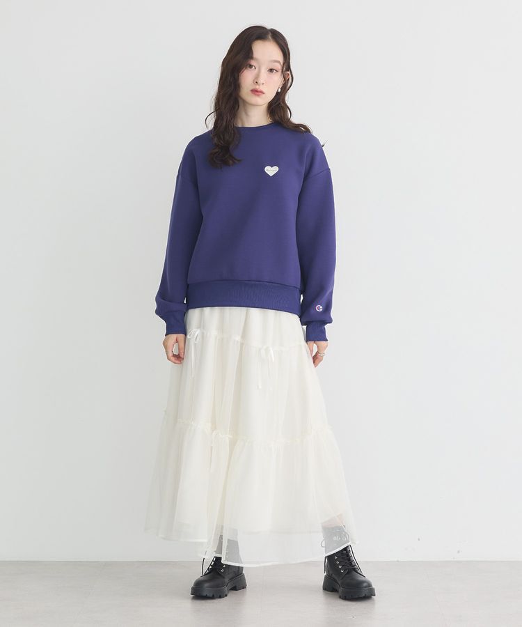 earth music&ecology「Chaｍpion&times;emaeポンチハートスウェット」|スウェット・ジャージ|