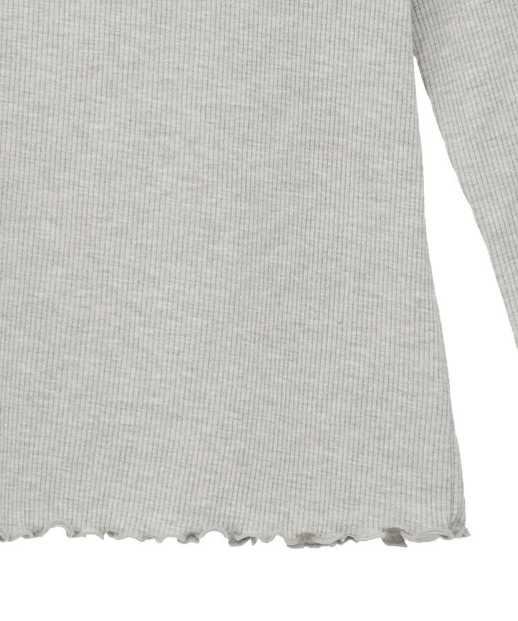 earth music&ecology「ラメテレコボートネックプルオーバー」|Tシャツ・カットソー|