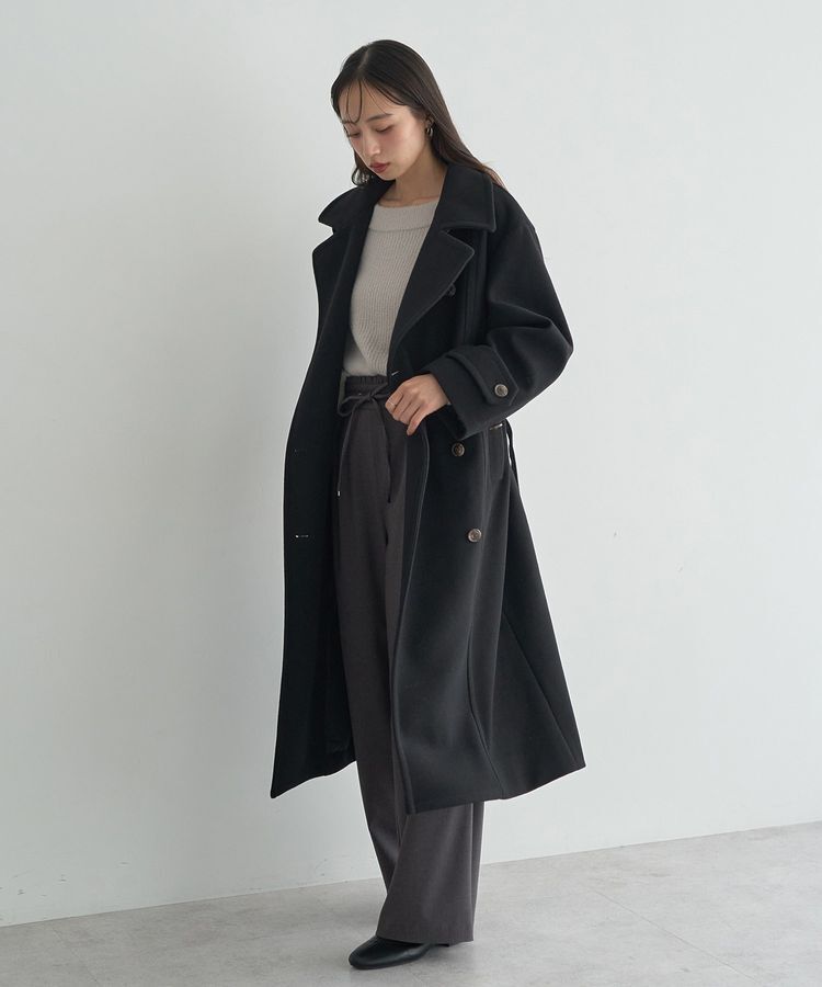 earth music&ecology「パウダーシャギー畦プルオーバー」|ニット・セーター|