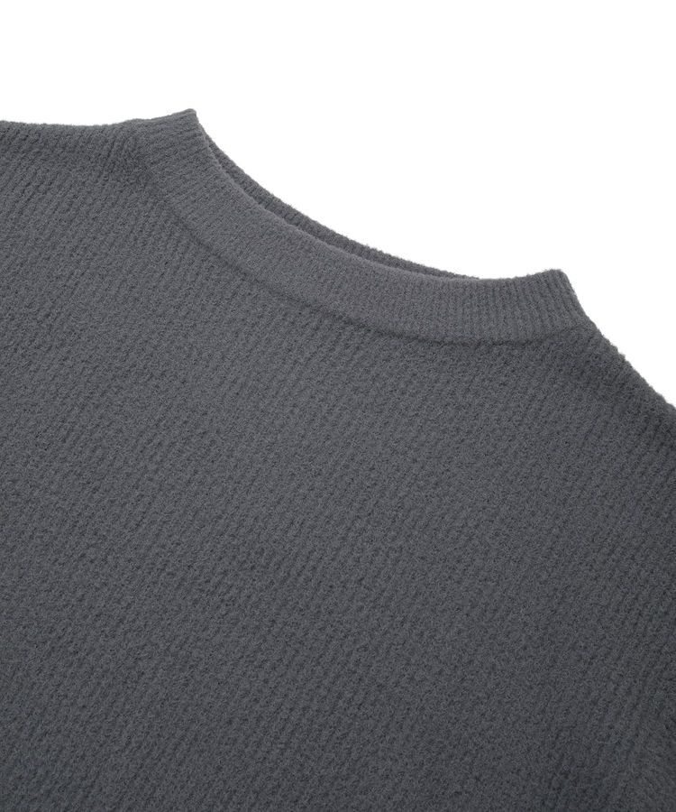 earth music&ecology「パウダーシャギー畦プルオーバー」|ニット・セーター|