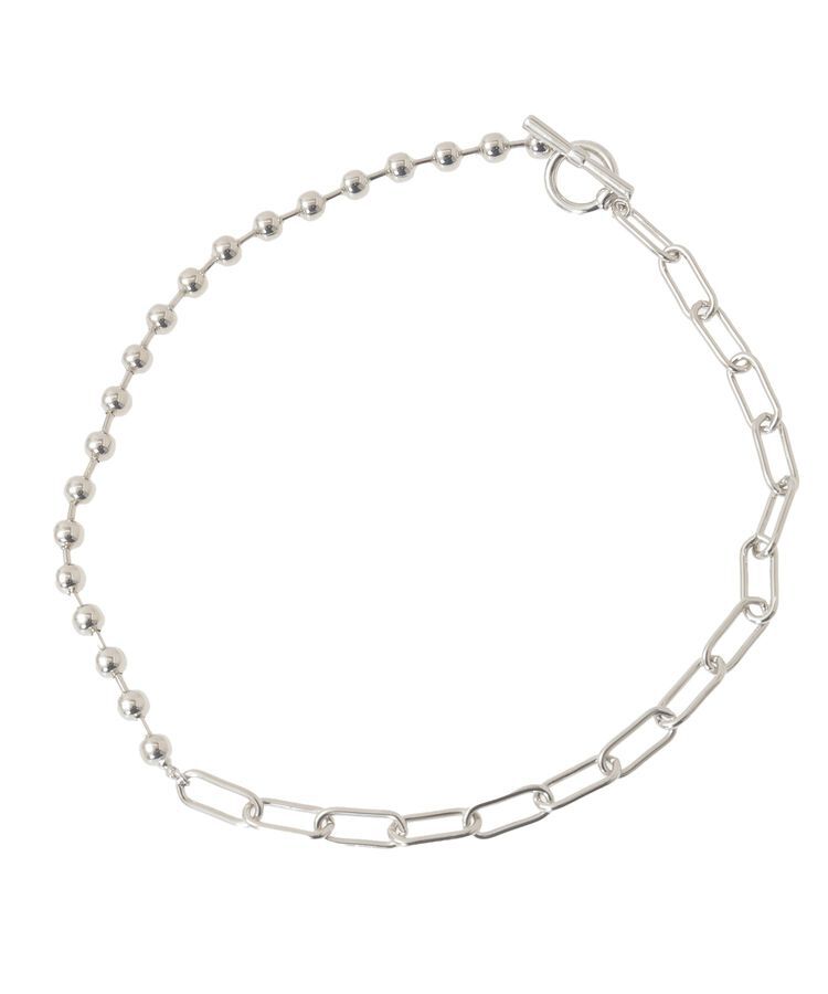 earth music&ecology「マンテルチェーンMIXネックレス」|ネックレス|