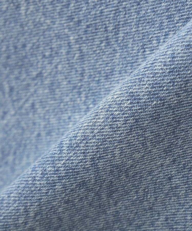 earth music&ecology「デニムノーカラーカバーオール」|テーラードジャケット|