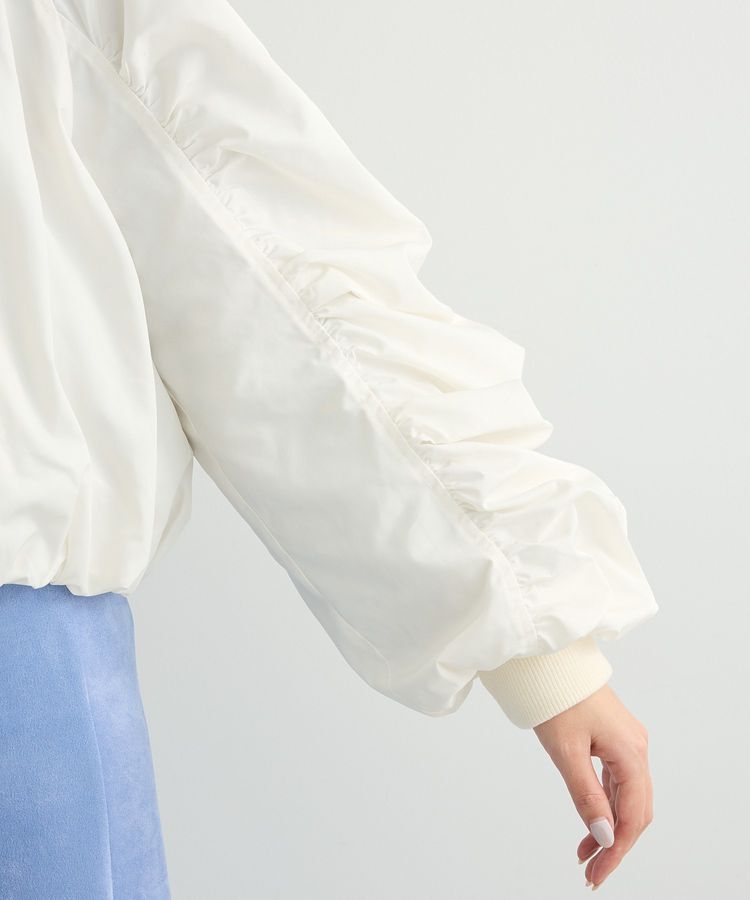 Green Parks「・SUGAR SPOON ボリュームギャザーMA-1」|ブルゾン・スタジャン|