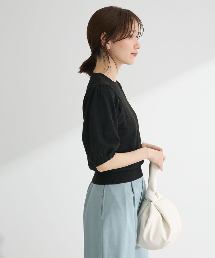 Green Parks「・swing by ハート柄クルーニット」|ニット・セーター|