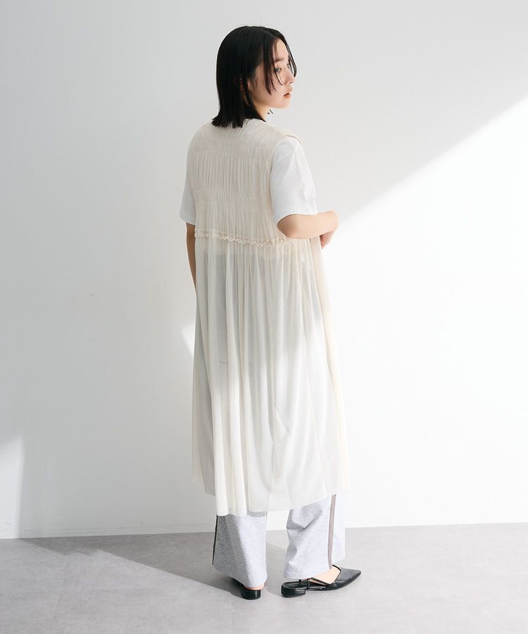 Green Parks「メッシュシャーリングレイヤーワンピース」|ワンピース|