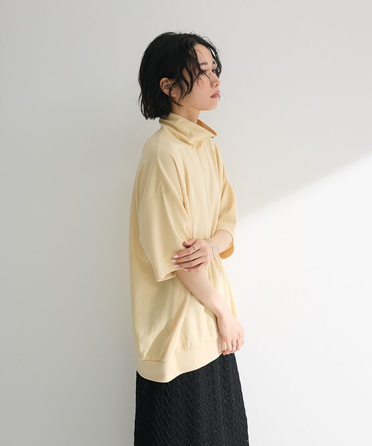 Green Parks「ハーフZIPチュニック」|Tシャツ・カットソー|