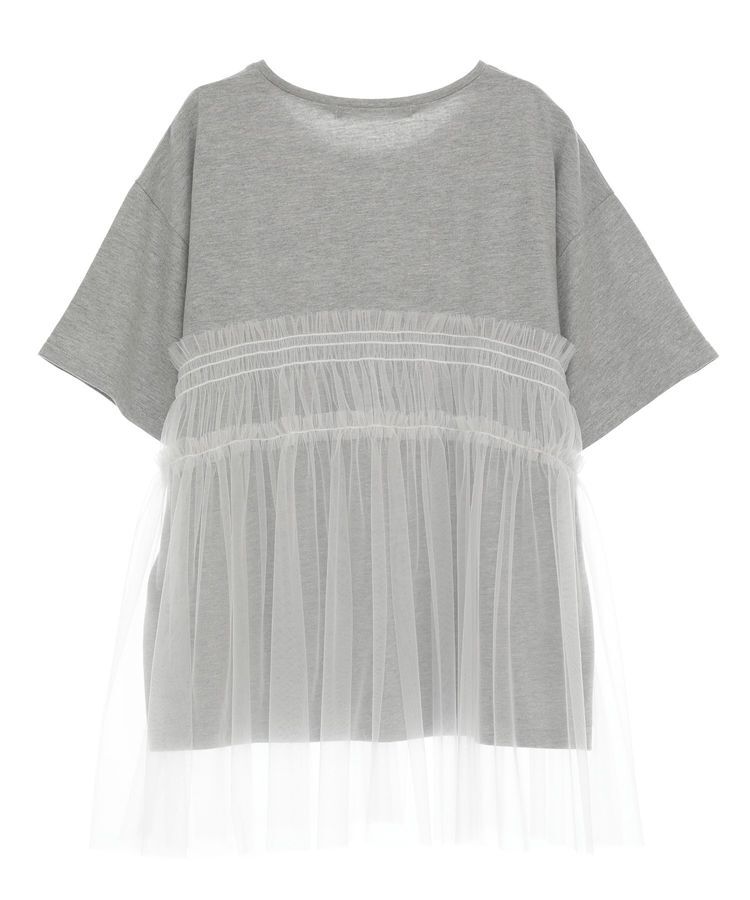 Green Parks「・ELENCARE DUE チュールドッキングTEE」|Tシャツ・カットソー|